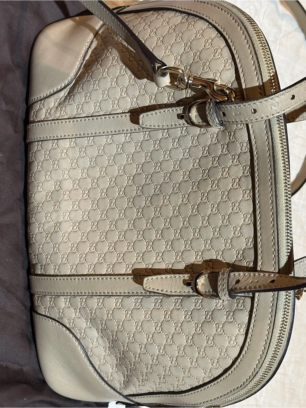 Gucci structured dome